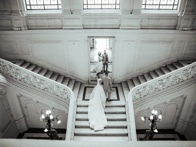 Le mariage de Giovanni et Justine à Béruges, Vienne 35