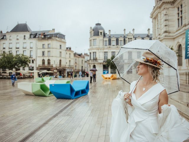 Le mariage de Giovanni et Justine à Béruges, Vienne 37