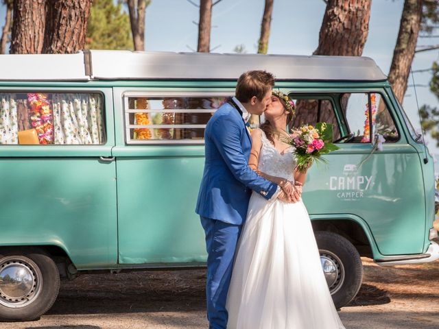 Le mariage de Julien et Laëtitia à Biscarrosse, Landes 55