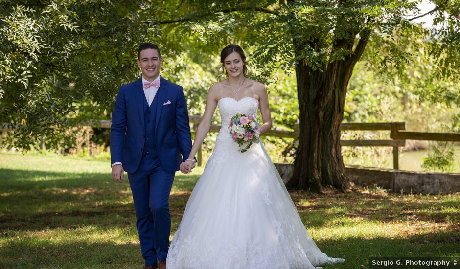 Le mariage de Florian et Eva à Saint-Étienne-des-Oullières, Rhône