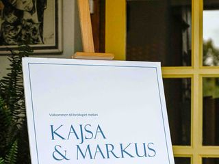 Le mariage de Kajsa et Markus 1