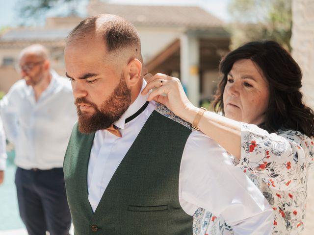 Le mariage de Gaëtan et Caroline à Beaucaire, Gard 17