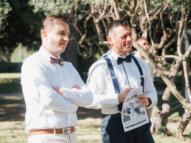 Le mariage de Gaëtan et Caroline à Beaucaire, Gard 36