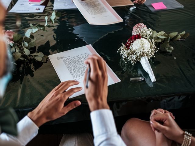 Le mariage de Carole et Étienne à Échauffour, Orne 6