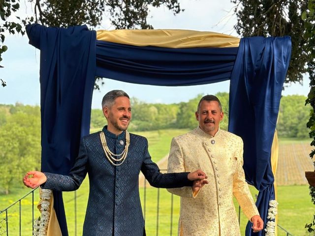 Le mariage de Jérôme  et Joel  à Saint-Gènes-de-Castillon, Gironde 9