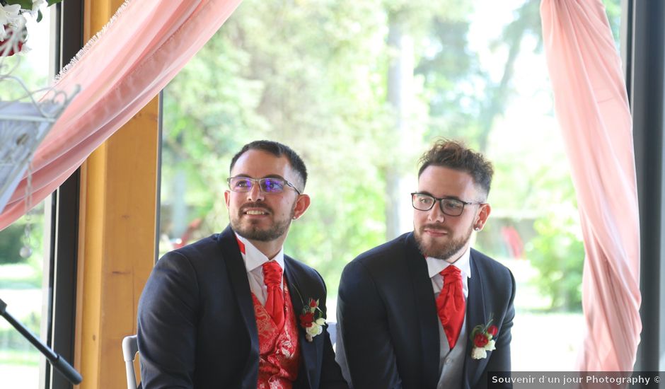 Le mariage de Rudy et Eric à Villebois, Ain