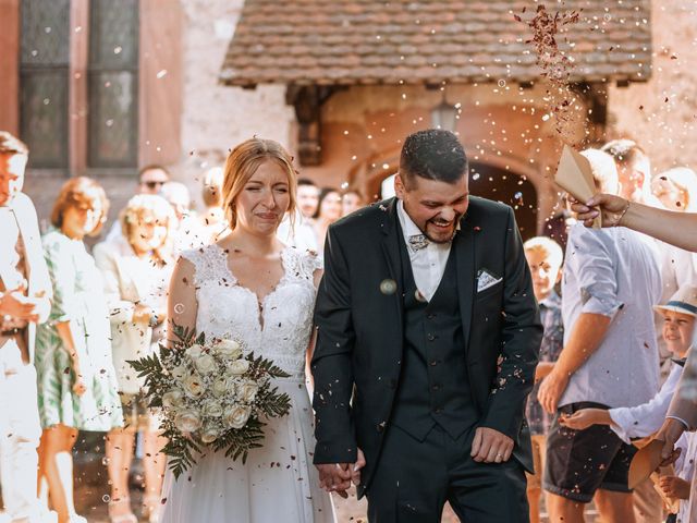 Le mariage de Guillaume et Stacy à Hunawihr, Haut Rhin 66