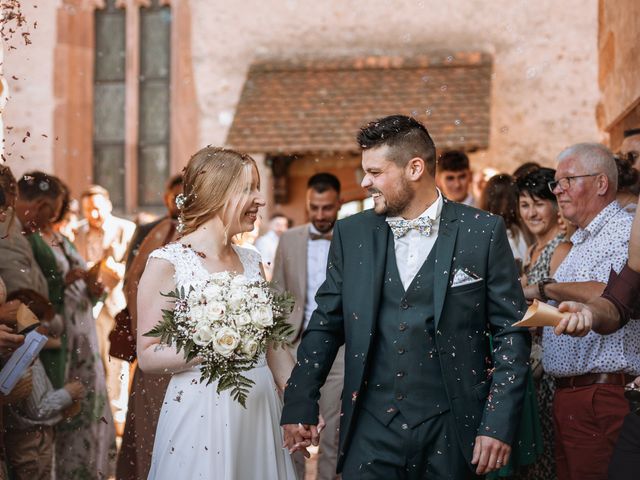 Le mariage de Guillaume et Stacy à Hunawihr, Haut Rhin 67