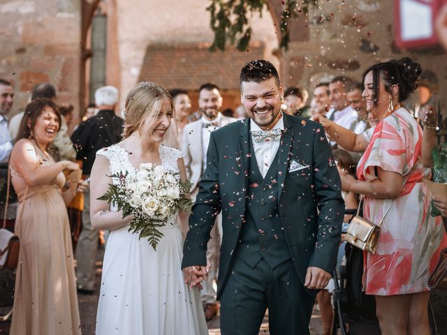 Le mariage de Guillaume et Stacy à Hunawihr, Haut Rhin 70