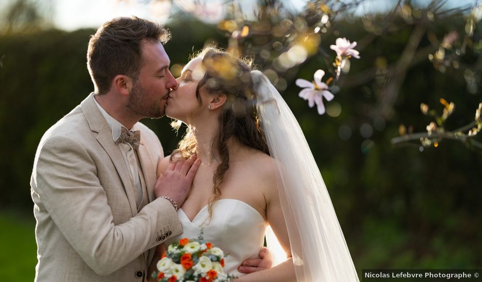 Le mariage de Logan et Justine à Longmesnil, Seine-Maritime