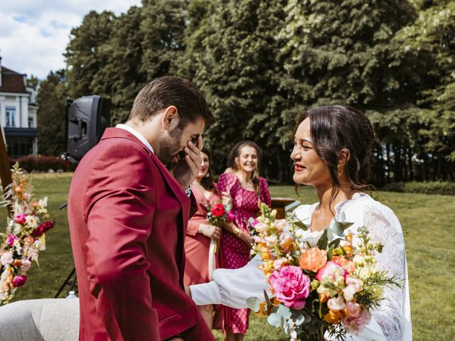 Le mariage de Maxime et Caroline à Geneuille, Doubs 34