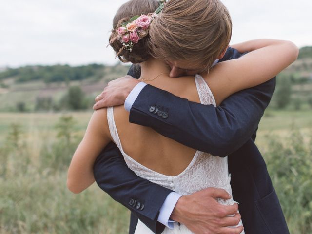 Le mariage de Jean-Baptiste et Anne à Brives-Charensac, Haute-Loire 42