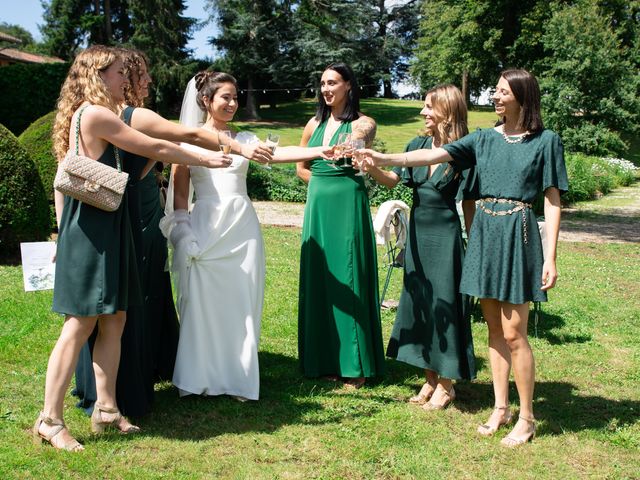 Le mariage de François et Anissa à Sainte-Foy-l&apos;Argentière, Rhône 15