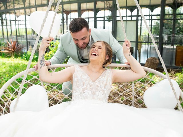 Le mariage de Damien et Coline à Saint-Romain-de-Jalionas, Isère 3