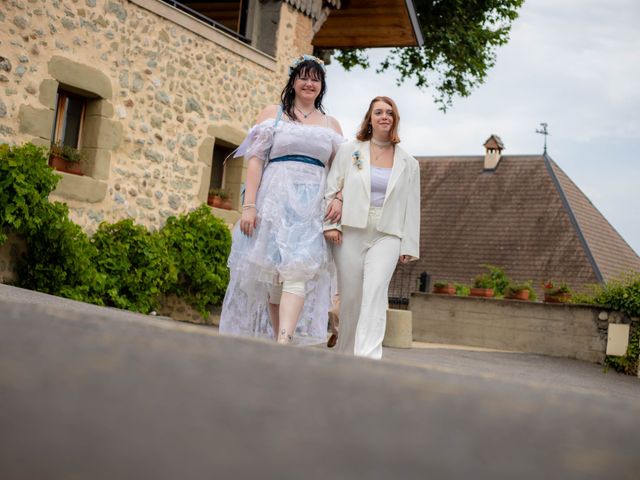 Le mariage de Jeff et Lucie à Moye, Haute-Savoie 38