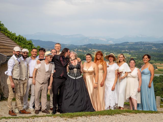 Le mariage de Jeff et Lucie à Moye, Haute-Savoie 111