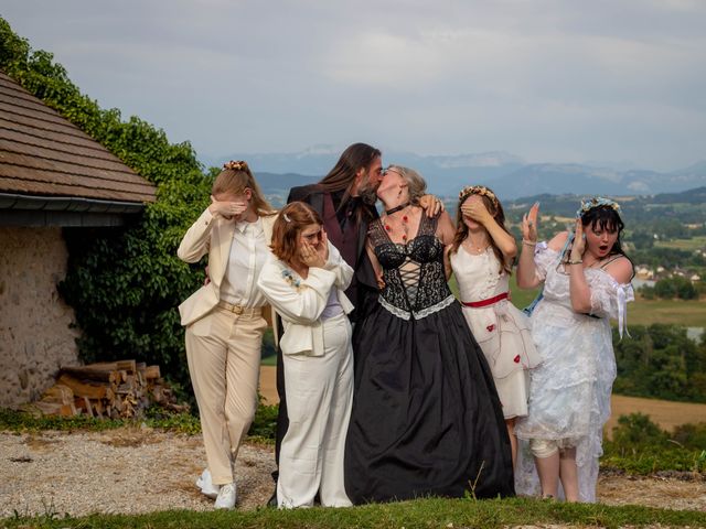 Le mariage de Jeff et Lucie à Moye, Haute-Savoie 112