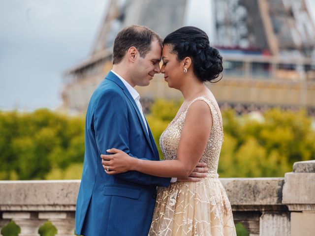 Le mariage de David et Minchelly à Paris, Paris 11