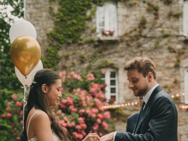 Le mariage de Pierre-Alain et Lois à Bohars, Finistère 91