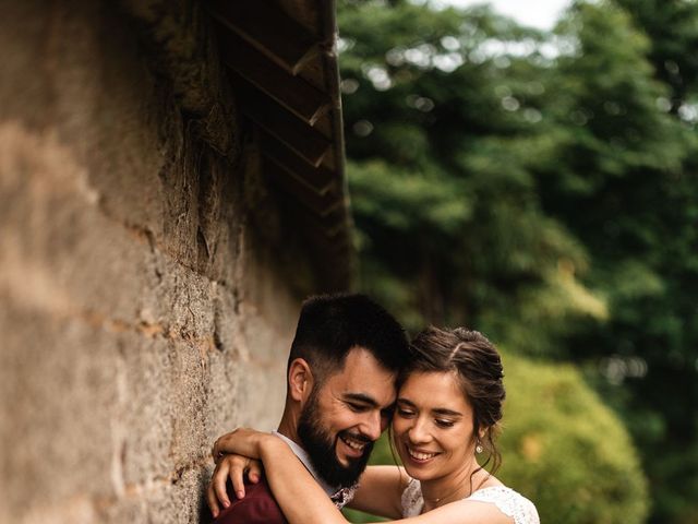Le mariage de Mélina  et Efflam à Lanvénégen, Morbihan 1