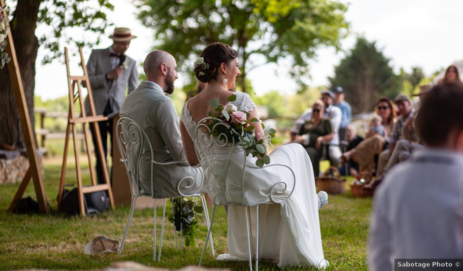 Le mariage de Tays et Renaud à Pincé, Sarthe