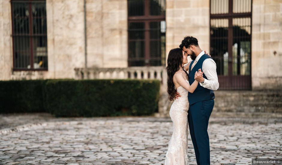 Le mariage de Mathias et Marie à Arsac, Gironde