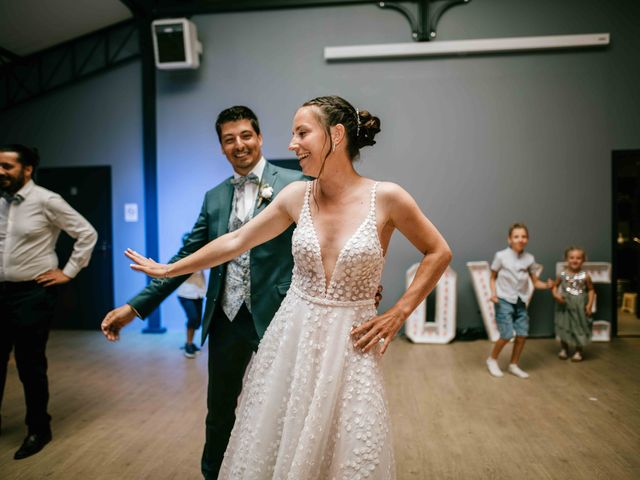 Le mariage de Thibault et Caroline à Hébécrevon, Manche 50