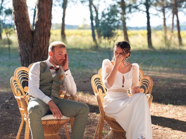 Le mariage de Benoît et Romane à Ouveillan, Aude 34