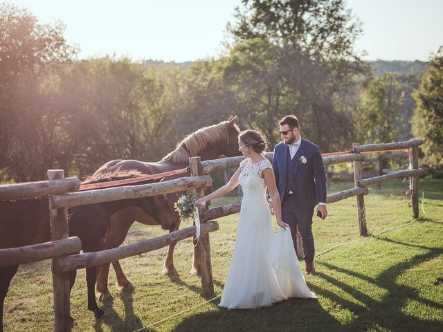 Le mariage de Romain et Estelle à Lamonzie-Montastruc, Dordogne 26