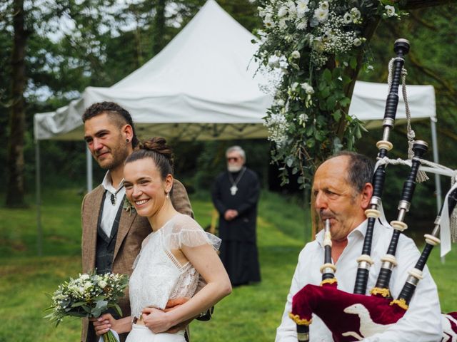 Le mariage de Anna et Guillaume à Cléden-Poher, Finistère 9