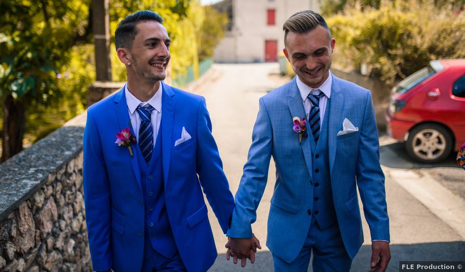 Le mariage de Romain et Paulin à Pennautier, Aude