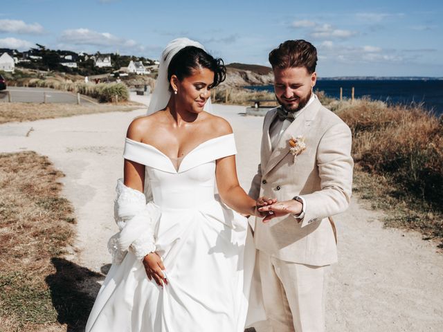 Le mariage de Sebastien et Selena à Locmaria-Plouzané, Finistère 56
