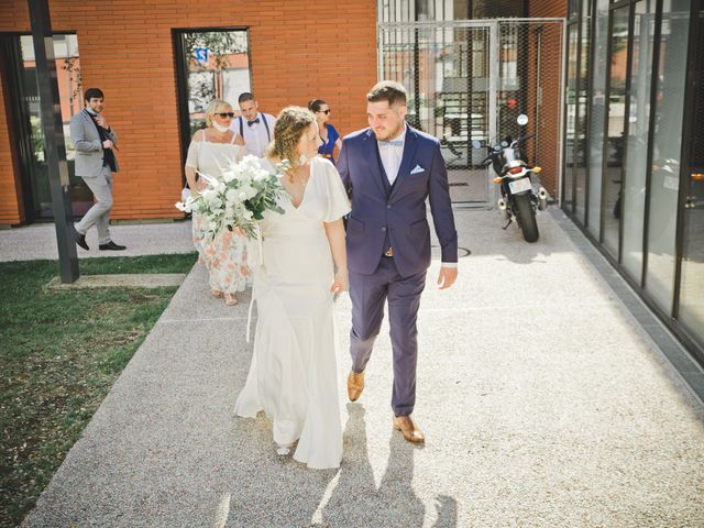 Le mariage de Florian et Marie à Monferran-Savès, Gers 13