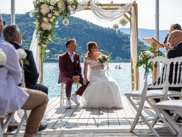 Le mariage de Jean-Luc et Aline à Talloires, Haute-Savoie 56