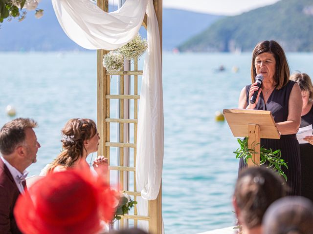 Le mariage de Jean-Luc et Aline à Talloires, Haute-Savoie 57