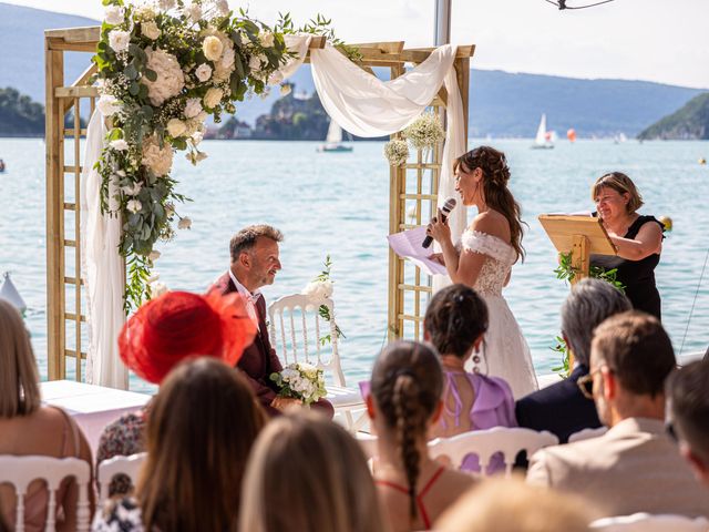 Le mariage de Jean-Luc et Aline à Talloires, Haute-Savoie 64