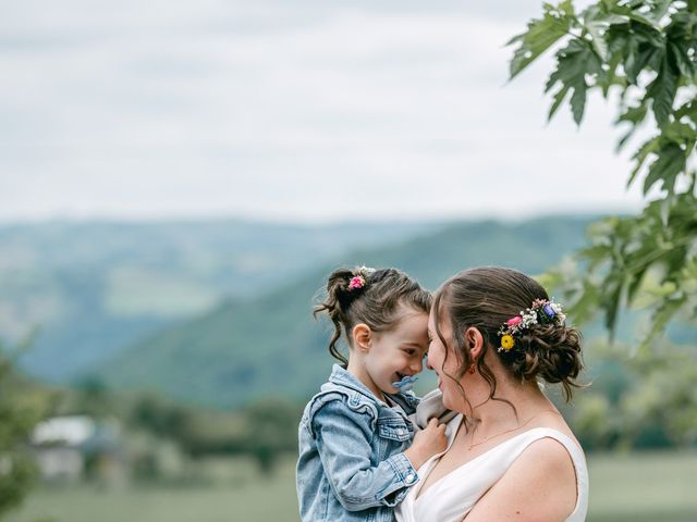 Le mariage de Quentin et Lucile à Privezac, Aveyron 9