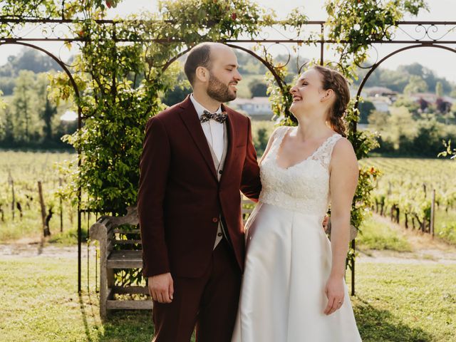 Le mariage de Bruce et Alexia à Moulon, Gironde 22