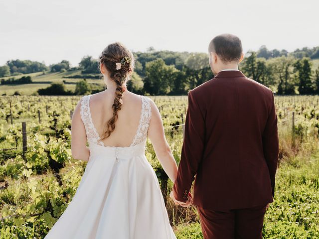 Le mariage de Bruce et Alexia à Moulon, Gironde 24