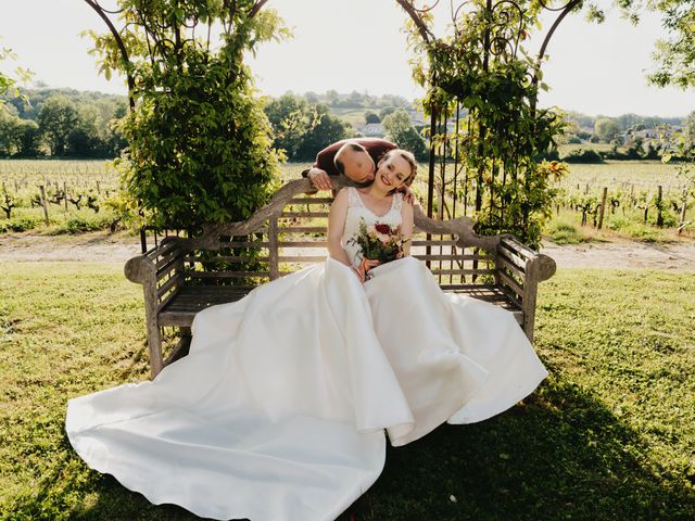 Le mariage de Bruce et Alexia à Moulon, Gironde 25