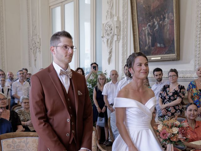 Le mariage de Théo et Mélanie à Gannat, Allier 1