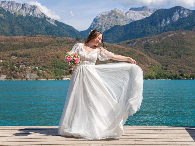 Le mariage de Khaled et Élodie à Duingt, Haute-Savoie 12