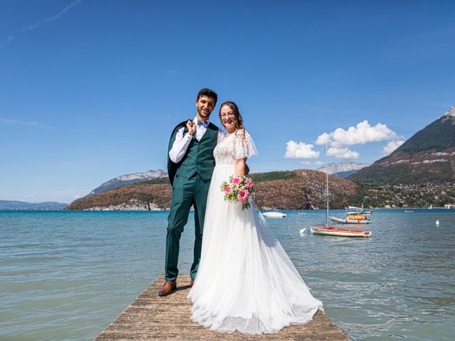 Le mariage de Khaled et Élodie à Duingt, Haute-Savoie 37