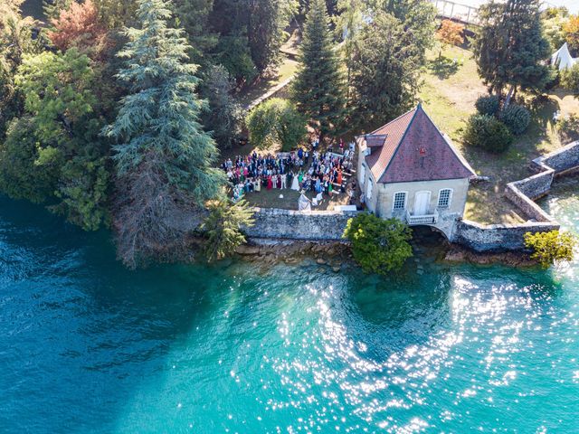 Le mariage de Khaled et Élodie à Duingt, Haute-Savoie 57