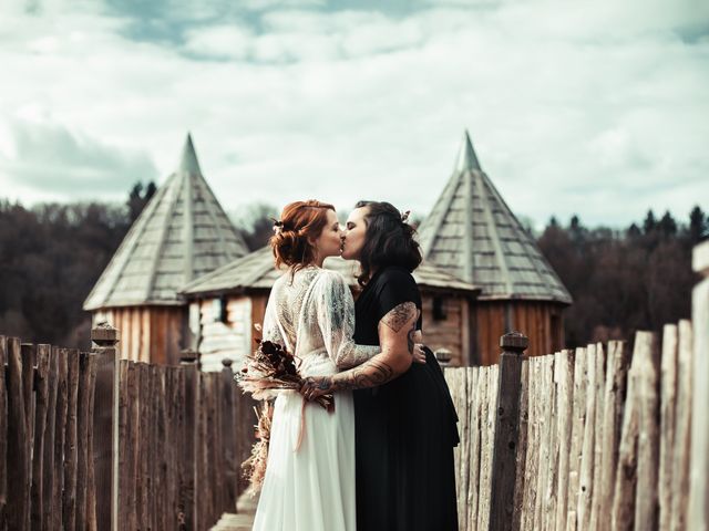 Le mariage de Lily et Natacha à Chassey-lès-Montbozon, Haute-Saône 13