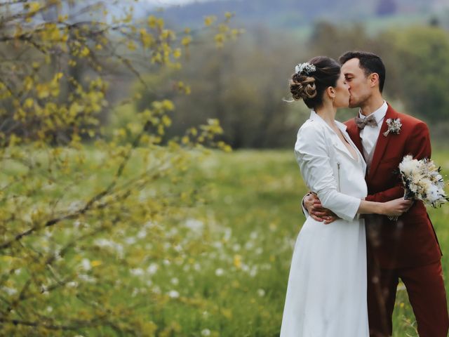 Le mariage de Clément et Charlotte à Riotord, Haute-Loire 1