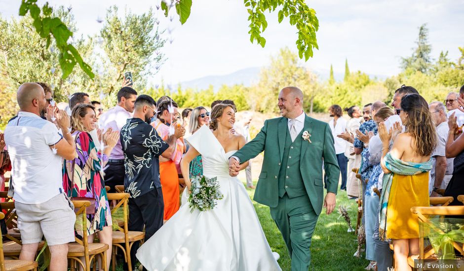 Le mariage de Gauthier et Mathilde à Mazan, Vaucluse