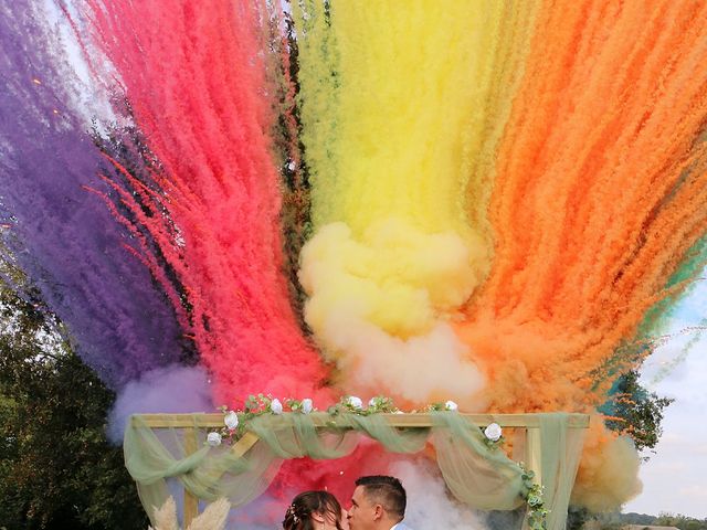 Le mariage de Damien et Angélique à Sigournais, Vendée 3