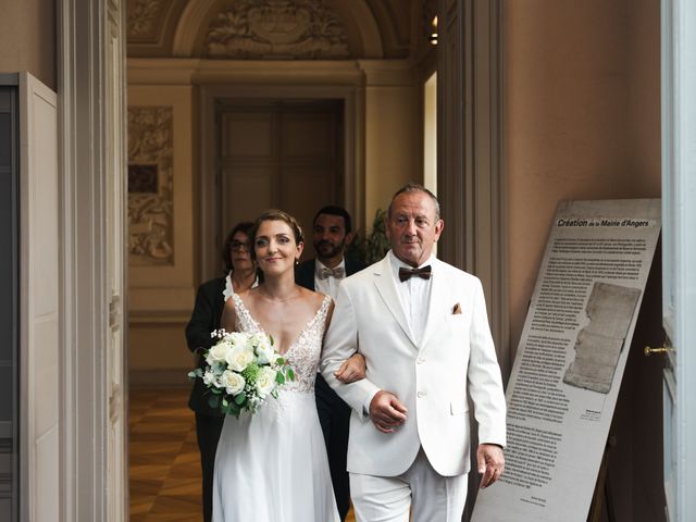 Le mariage de Johanna et Paul à La Chapelle-Saint-Laud, Maine et Loire 1