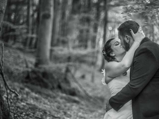 Le mariage de Romain et Julie à Sainte-Croix-en-Jarez, Loire 37